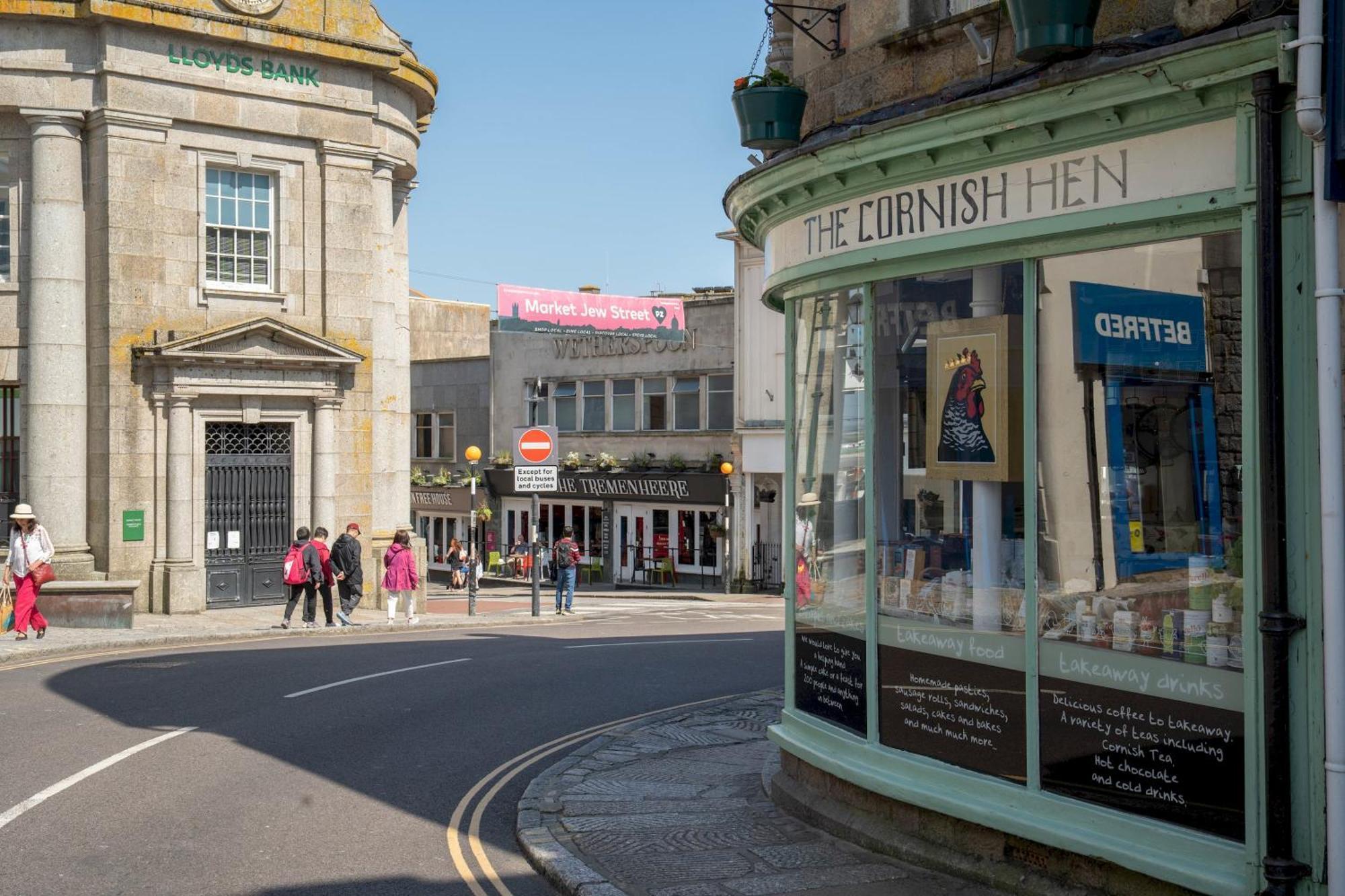 דירות Stunning Penthouse In Penzance "Amazing Sea Views" מראה חיצוני תמונה