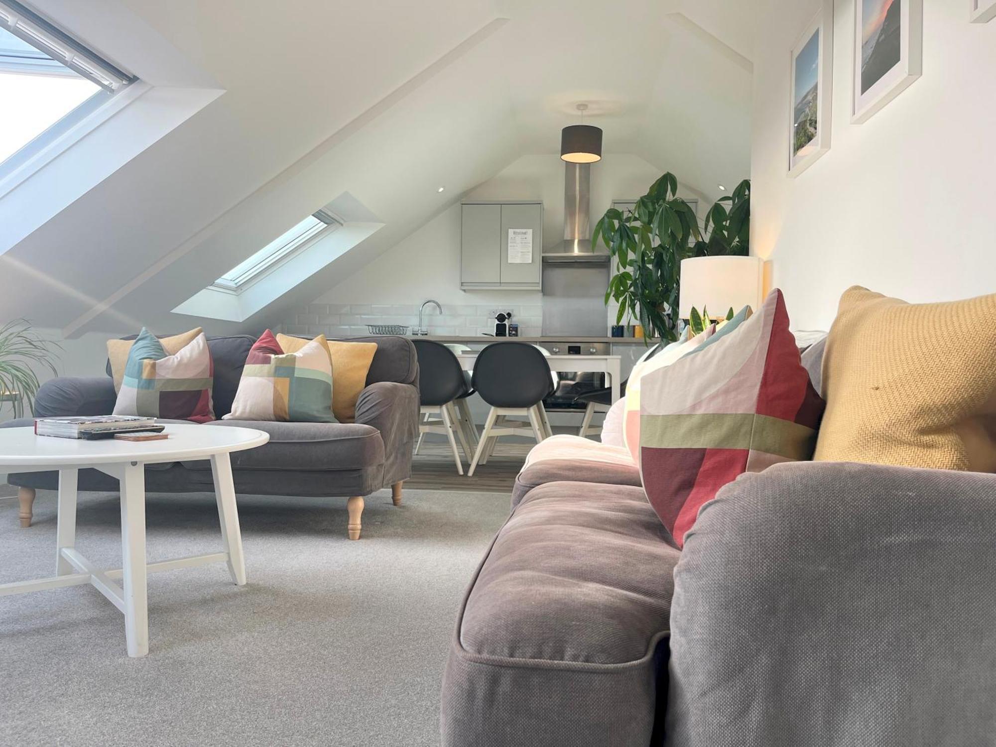 דירות Stunning Penthouse In Penzance "Amazing Sea Views" מראה חיצוני תמונה