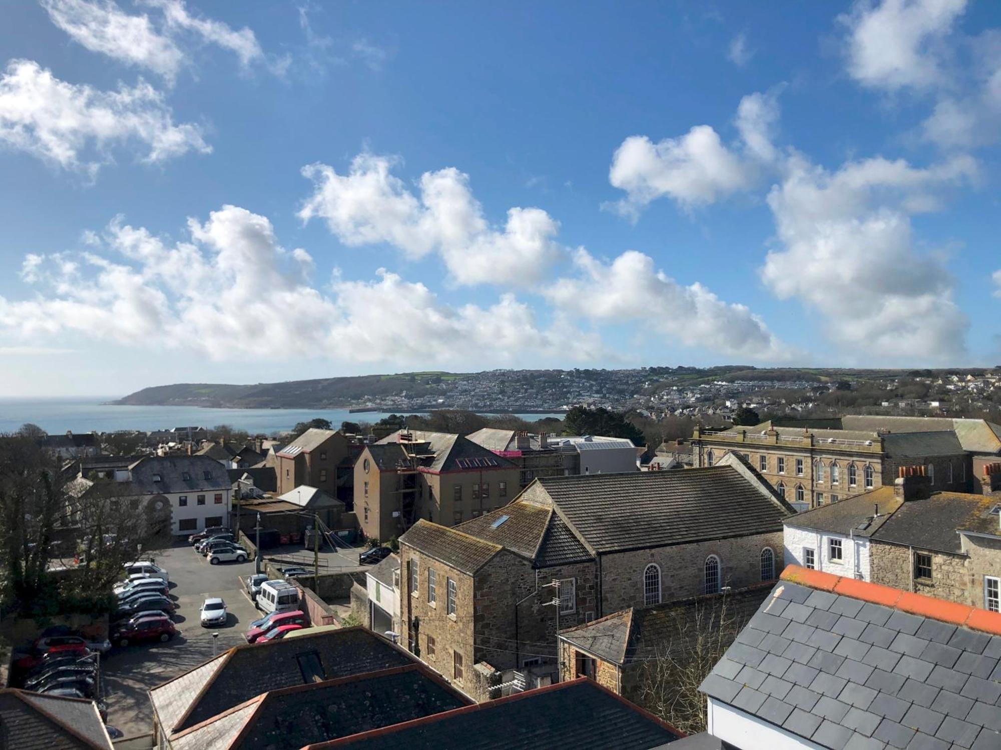 דירות Stunning Penthouse In Penzance "Amazing Sea Views" מראה חיצוני תמונה